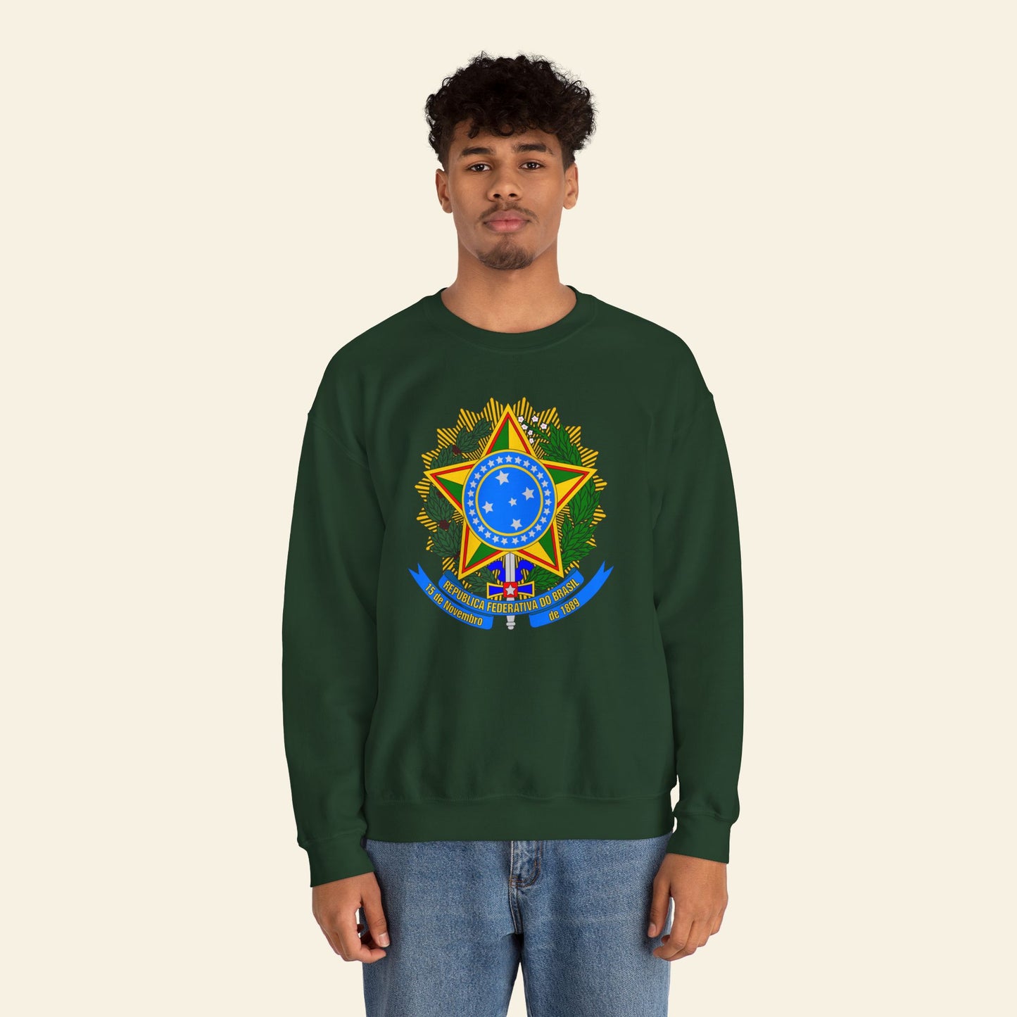 BRAZIL Coat of Arms Sweatshirt