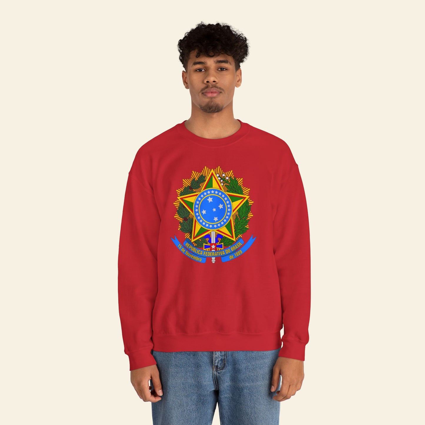 BRAZIL Coat of Arms Sweatshirt